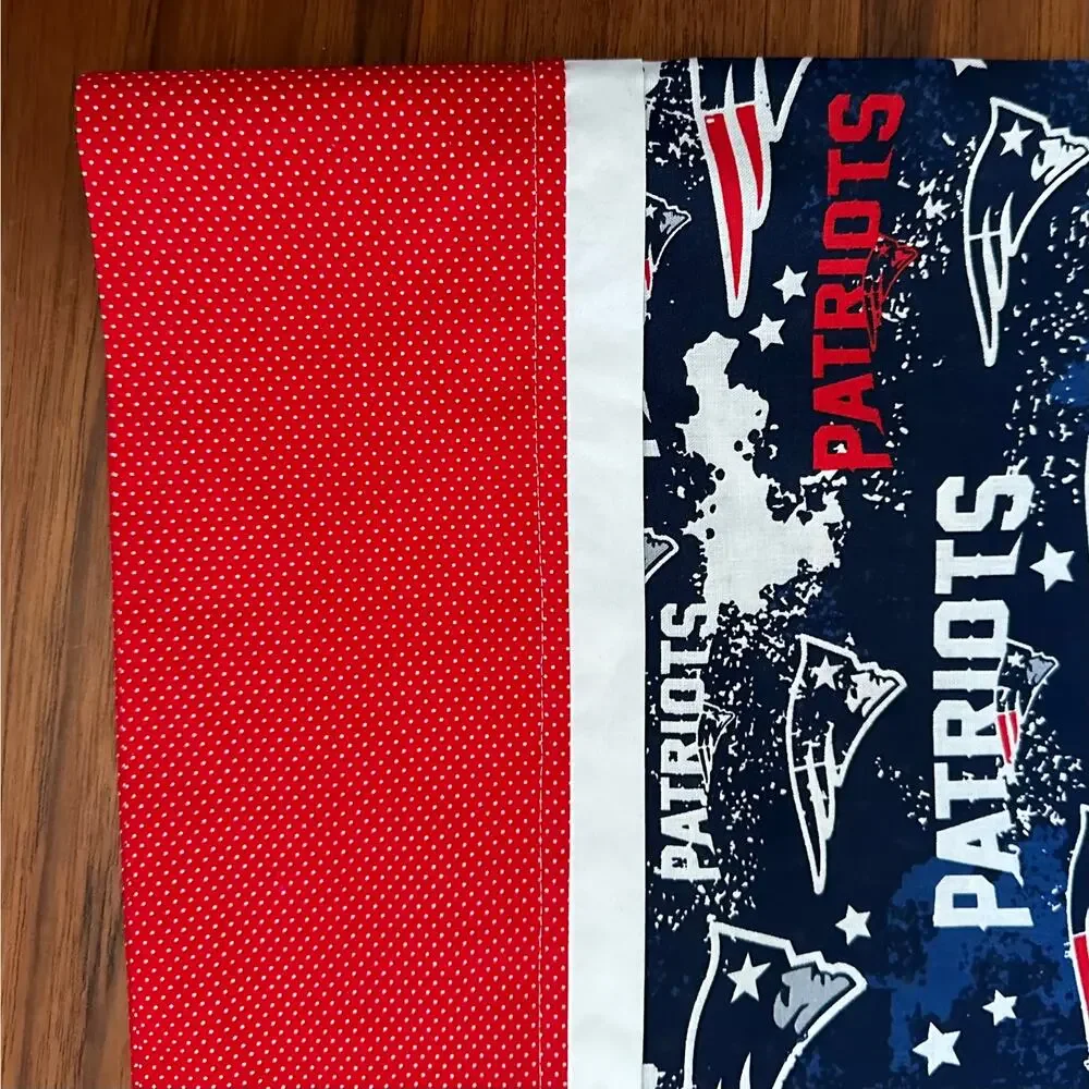 Toddler Pillowcase Handmade NFL New England Patriots